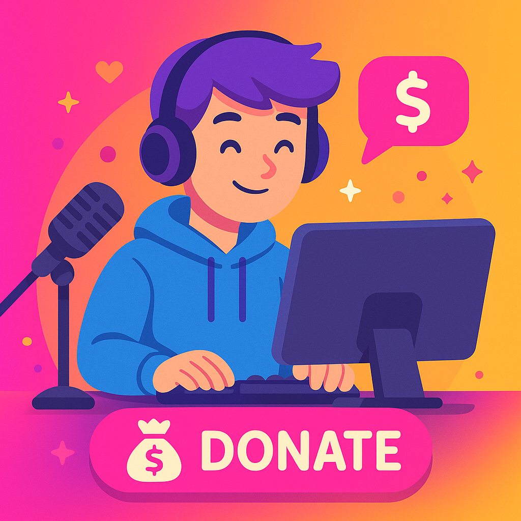 Donaciones a streamers